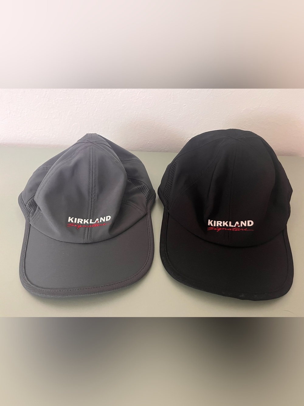 Kirkland Performance Cap Duo - Gray & Black
